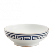 Ginori Labirinto Blue Salad Bowl - 10.5"
